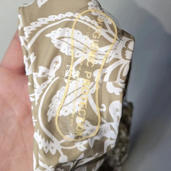 AILA BLUE Vivien Bikini Swimsuit Bottoms Botanica Medium Z535-29 - Picture 5 of 6